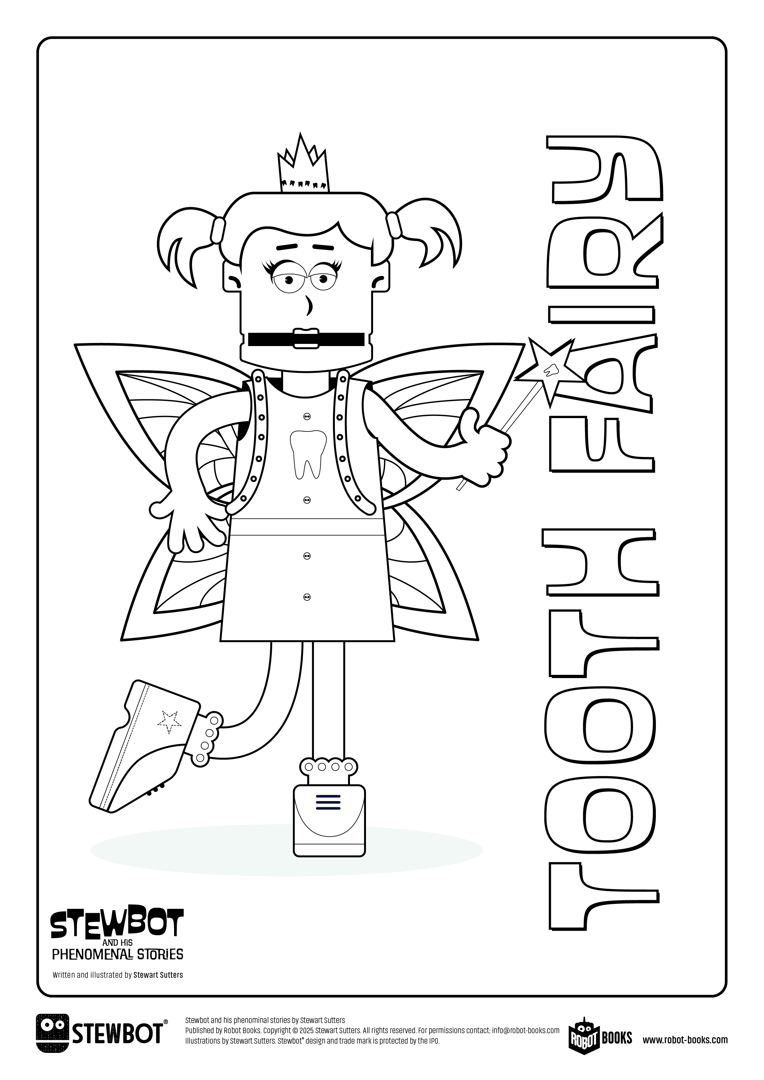 Stewbot Colouring 12